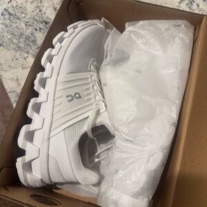 On Running White Athletic Shoes